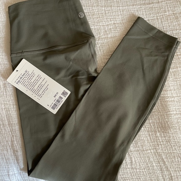 SOLD NWT lululemon Align 25” grey sage - Picture 6 of 6